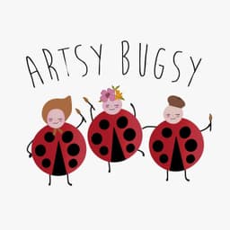 Artsy Bugsy kids art studio Singapore logo