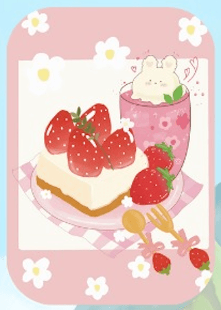 Berry Sweet Treats — Digital Art (iPad) artwork by an Artsy Bugsy student