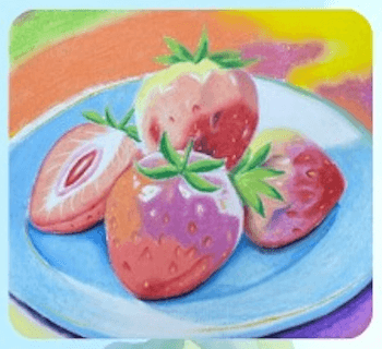 Soft Pastel ✨ — Dry Mediums artwork by an Artsy Bugsy student