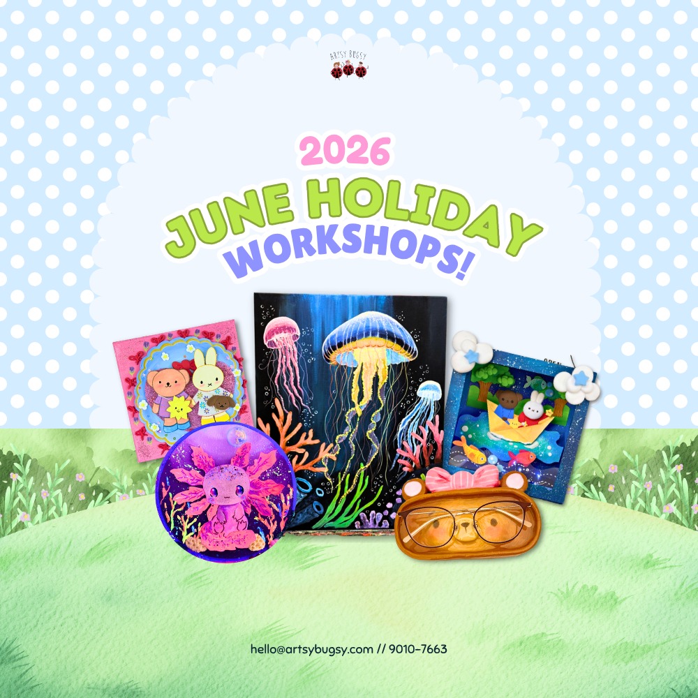 Six themed kids art workshops for ages 3+ from S$85